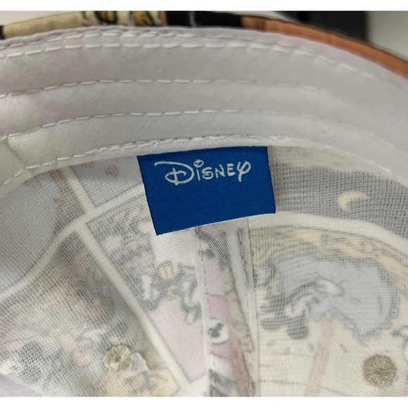 Disney Mickey Mouse‎ Hat All Over Print Embroidered Adjustable Slide - Picture 8 of 9